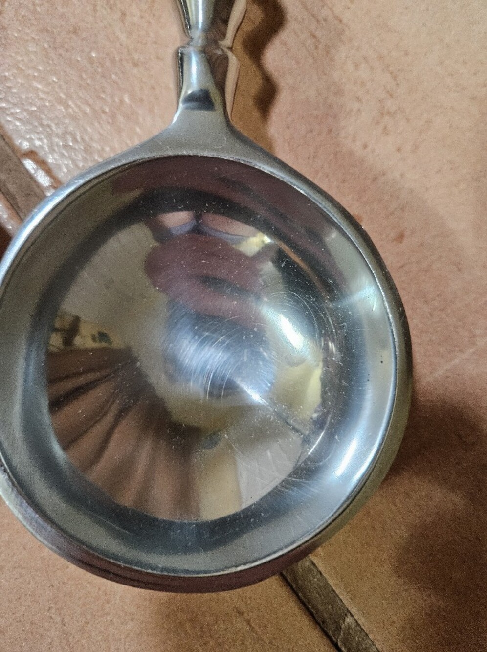 Salad Serving Spoon & Fork With Beaded Handle And Fish - Picture 5 of 6
